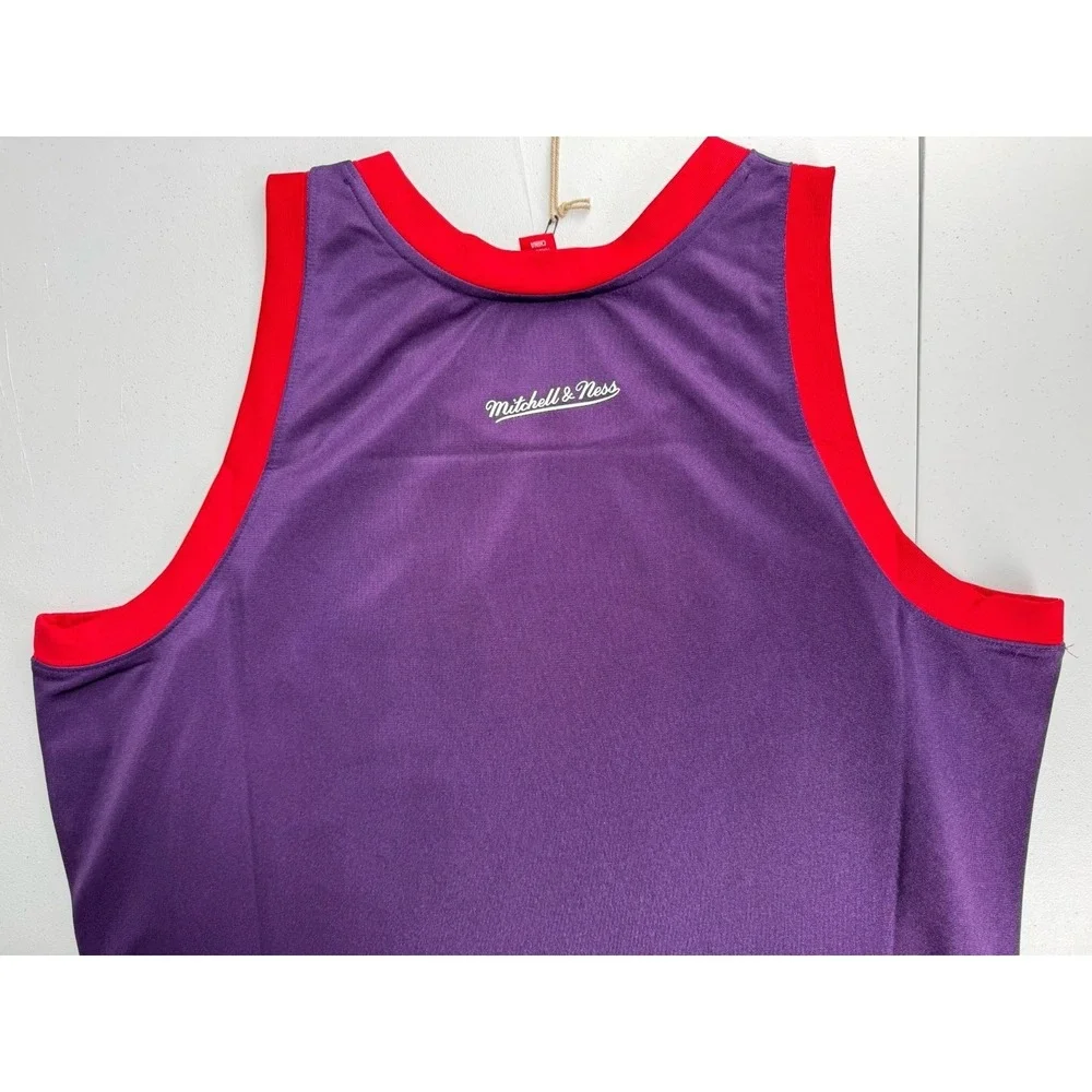 Mitchell & Ness Toronto Raptors 1995 Heritage Tank Top Jersey Purple‎ Mens Large